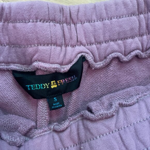 042 Teddy Fresh Bleach Graphic Sweatpants NWOT Size Small - Picture 7 of 8